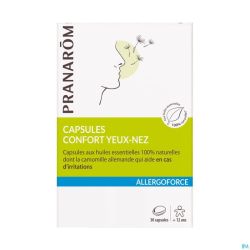 Allergoforce Confort Yeux Nez Bio Caps 30