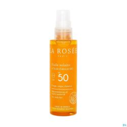 La Rosee Huile Solaire Abricot Bio Ip50 Fl 150ml