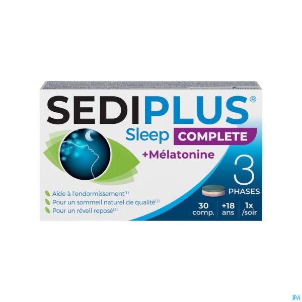 Sediplus Sleep Complete Comp 30