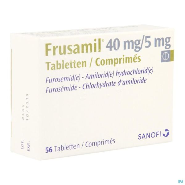 Frusamil Comp 56 X 40mg/5mg