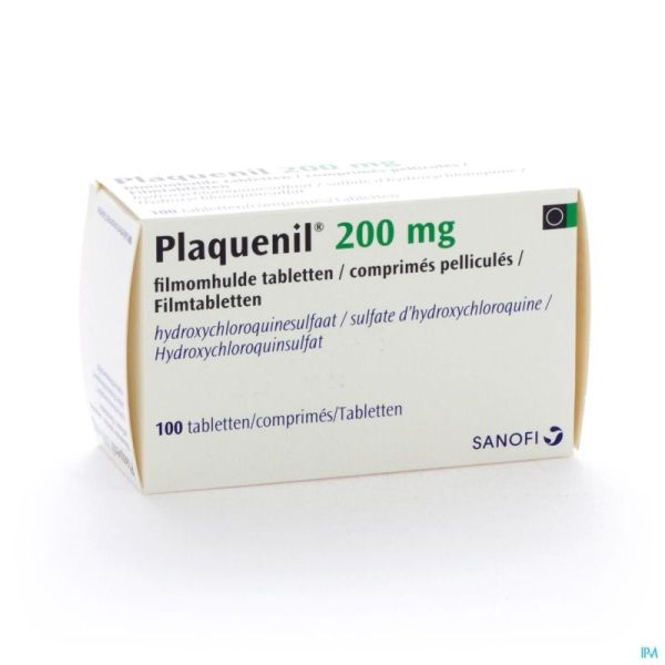 Plaquenil Comp Enrob 100 X 200mg